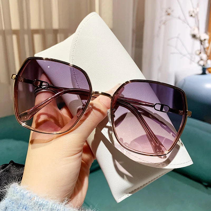 Polarized Sunglasses Women UV400 Gradient Lens Sun Glasses