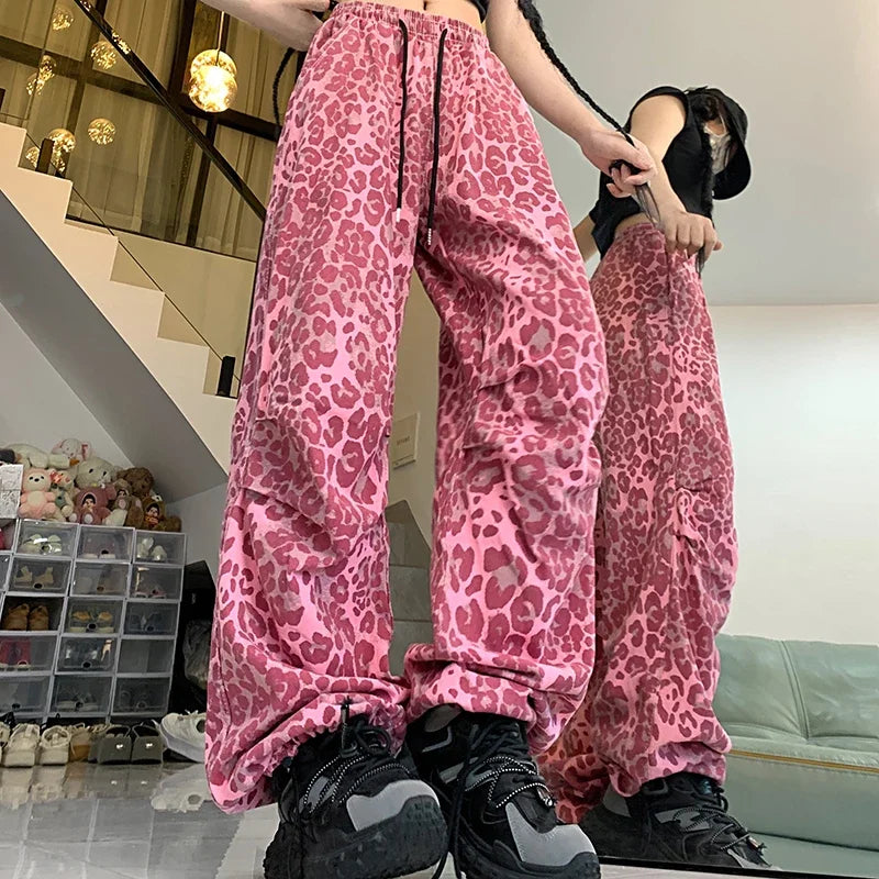 Calça Jeans Feminina Americana Baggy Y2k