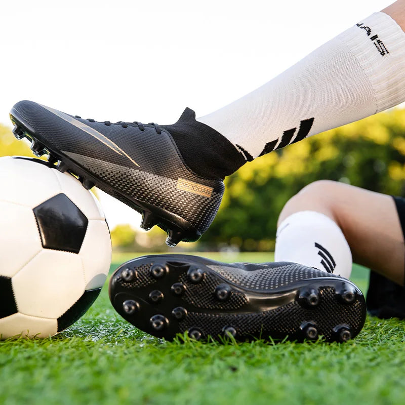 Size 35-45 Soccer Shoes AG/TF Football Boots Kids Boy Girl Ultralight Soccer Cleats Sneakers  botas de futbol
