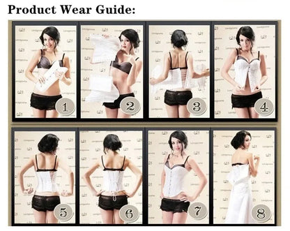 Steampunk Pirate Vest for Women Medieval Viking Bodice Corset Top Renaissance Halloween Cosplay Outfit
