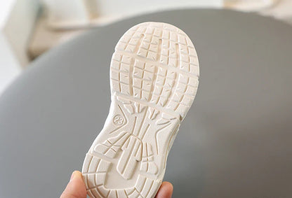 Children Sneakers for Boys Girls Lace-up Non-slip Spring New Girls Sport Shoes Classic Kids Casual Running Cute Toddler Shoes