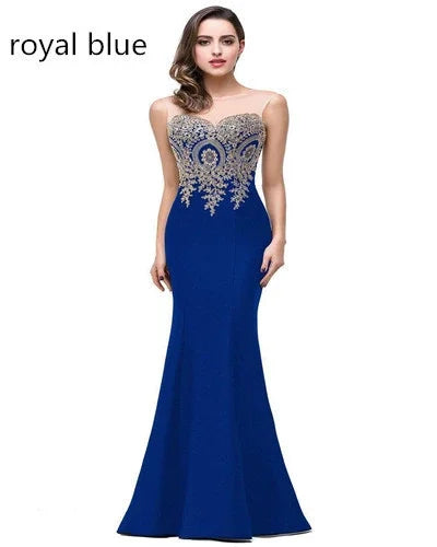 Mint Green Bridesmaid Dresses Mermaid Lace Applique Mesh Neck Backless Evening Formaol Party Prom Gown For Bride Vestido De Gala