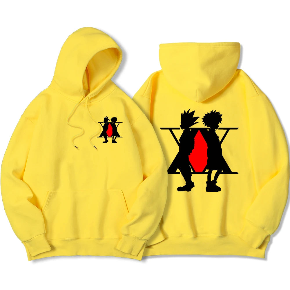 Japan Anime Graphic Xx Prints Hoodies Mens Oversized Casual Streetwear Fleece Pullovers Street Clothes Hip Hop Fashion Hoody