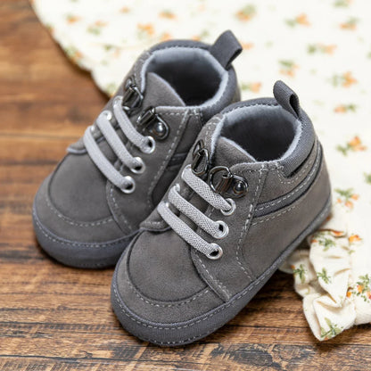 Baby Sneakers Infant Boys Girls Sports Shoes Toddler Casual Cotton Sole Anti-slip PU First Walkers Crawl Crib Basketball Shoes