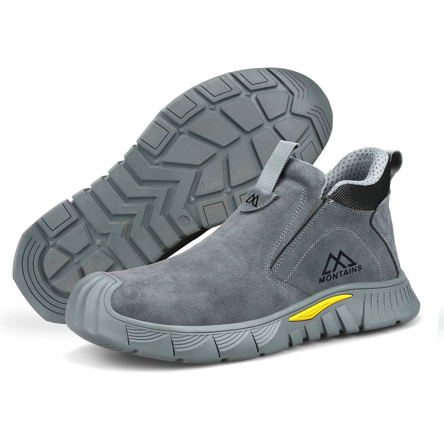 Anti-Puncture Steel Toe Men's Safety Shoes Lightweight Safety Shoes For Men Fashion Sneaker Outdoor Protective Work Shoes