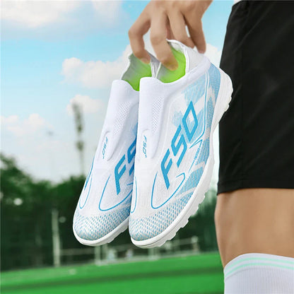 Men's football field boots ultra light grass indoor social training football shoes sports shoes TF/FG football shoes