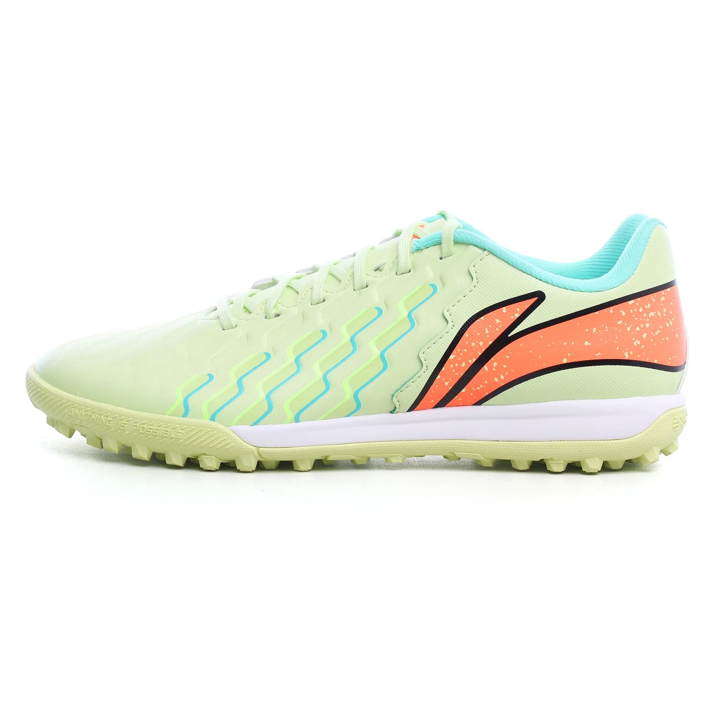 Men's Soccer Shoes Cushion Sports Stable Support Anti-Slippery Wearable LiNing Comfortable Football Sneakers YSTU005