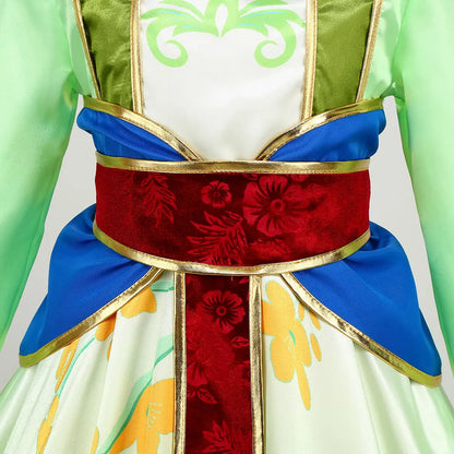 Girls Halloween Clothes Mulan Cosplay Dress Children Performance Costumes Girl Chinese Style Dress Disney Girl Priness Clothes