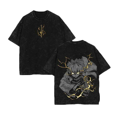 T-shirt Oversized Man Women Short Sleeve Tee Anime Printed Casual Tops Summer Y2k