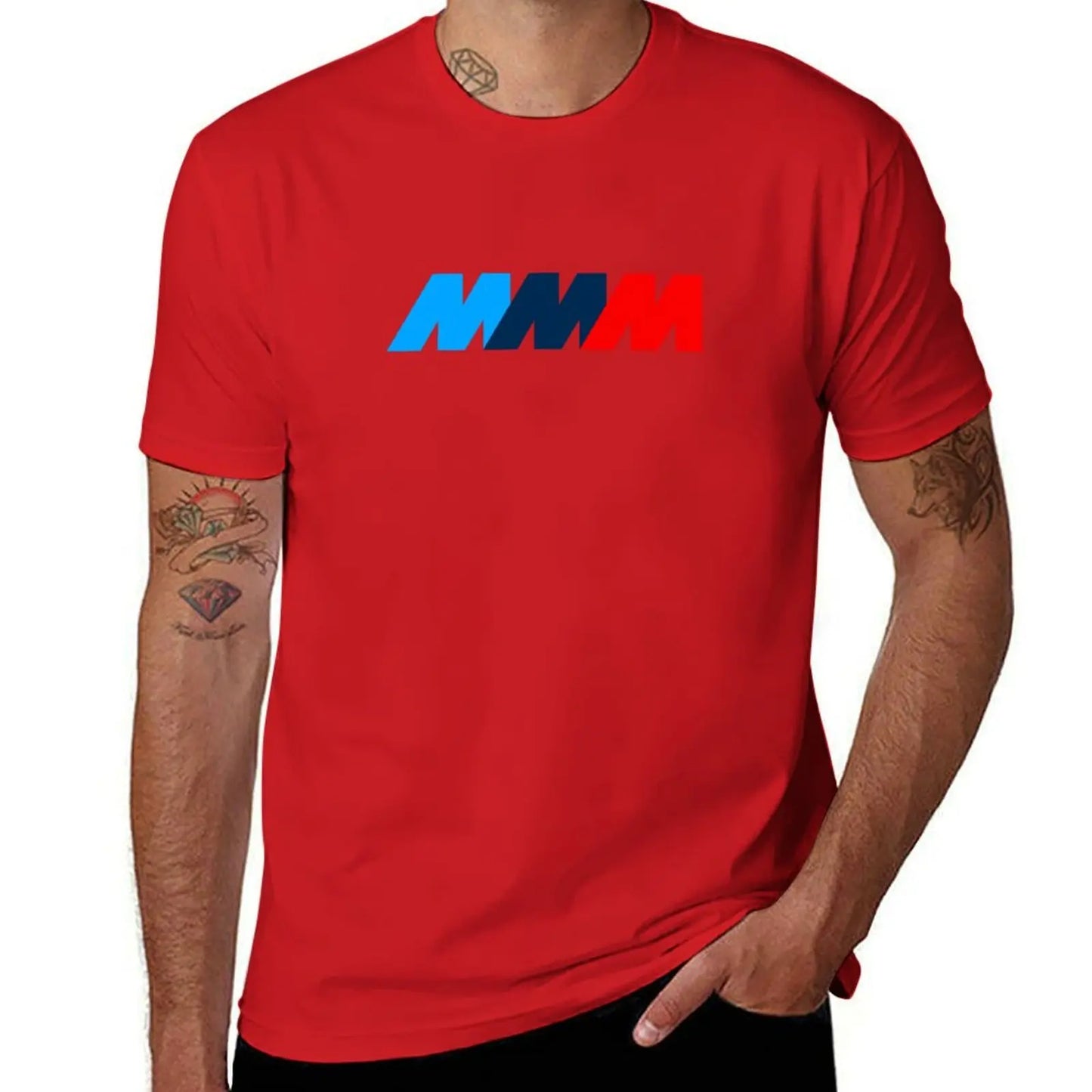Bimmer M Series Badge High Performance T-Shirt funnys oversized tees aesthetic clothes fitted t shirts for men
