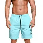 Thin Board Shorts Mens Swimming Shorts Swimwear Beach Surf Boardshort Men Swim Trunk Bath Suit Sport Running Short Liner In