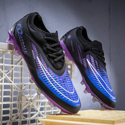 New Professional Men Soccer Shoes Ankle Boys Sneakers Non-Slip Football Boots Match Comfortable Sports Shoes TF/FG Unisex