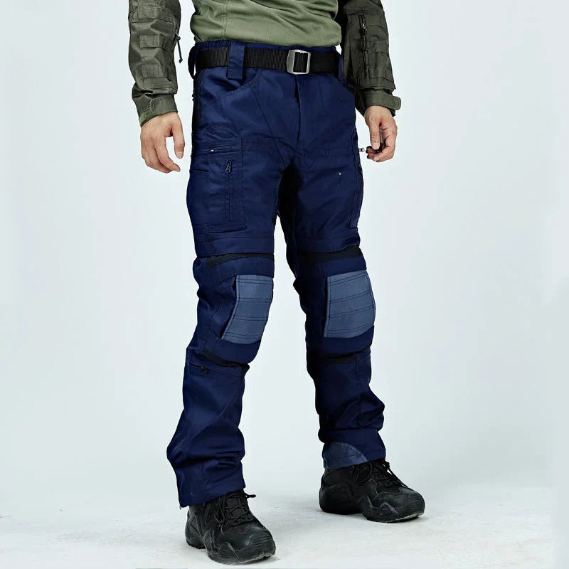 Outdoor Tactical Pants Casual Waterproof Cargo Pant Men New Training Trousers Wear-Resistant Multi Bag Casual Man Pant New