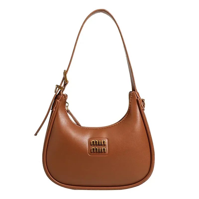2025 Fashion Underarm Bag Top-handle Bags Women's 2025 New Arrival Casual Dumpling Bag Classyretro Shoulder Crossbody Bag