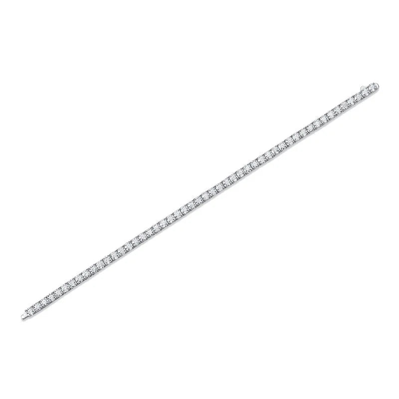 2024 New In GRA Certified 3/4/5/6.5MM White Full Moissanite Tennis Bracelet for Women Men 925 Silver Diamond Link Bracelets