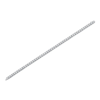 2024 New In GRA Certified 3/4/5/6.5MM White Full Moissanite Tennis Bracelet for Women Men 925 Silver Diamond Link Bracelets