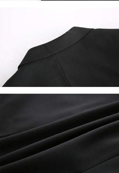 S-7XL Suit New (Blazer+ Vest + Pants) Korean Version of Slim-fit Work Clothes Fashion Business Men Casual Wedding Gentleman Suit