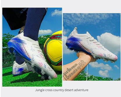 New Men's Football Boots Non-Slip Soccer Shoes Cleats Training FG Top Quality Sneakers Wholesale Drop Shipping Unisex Adult