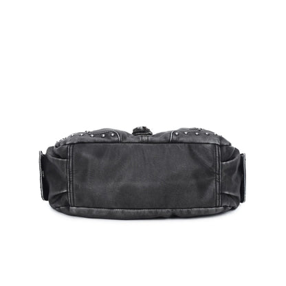 Women Handbag Satchel Top-handle Shoulder Bag PU Dumpling Pack Multi-pockets Shoulder Bags Phone Money Pack