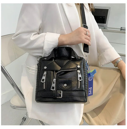 Hip hop Jacket Design Shoulder Bag Clothes Shape Women Handbag Fashion Brand  Lady Crossbody Bag Luxury Designer Travel Backpack