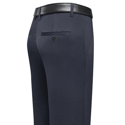 Four Season Men's Business Casual Pants Spring Summer Stretch Trousers Office Suit Pants Men Formal Pants Breathable Comfortable