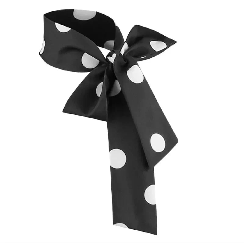 Girls Party Dresses Summer Dress Poodle Print Polka Dot Vintage Dress With Scarf Outfit Girls Casual Summer Dresses Birthday