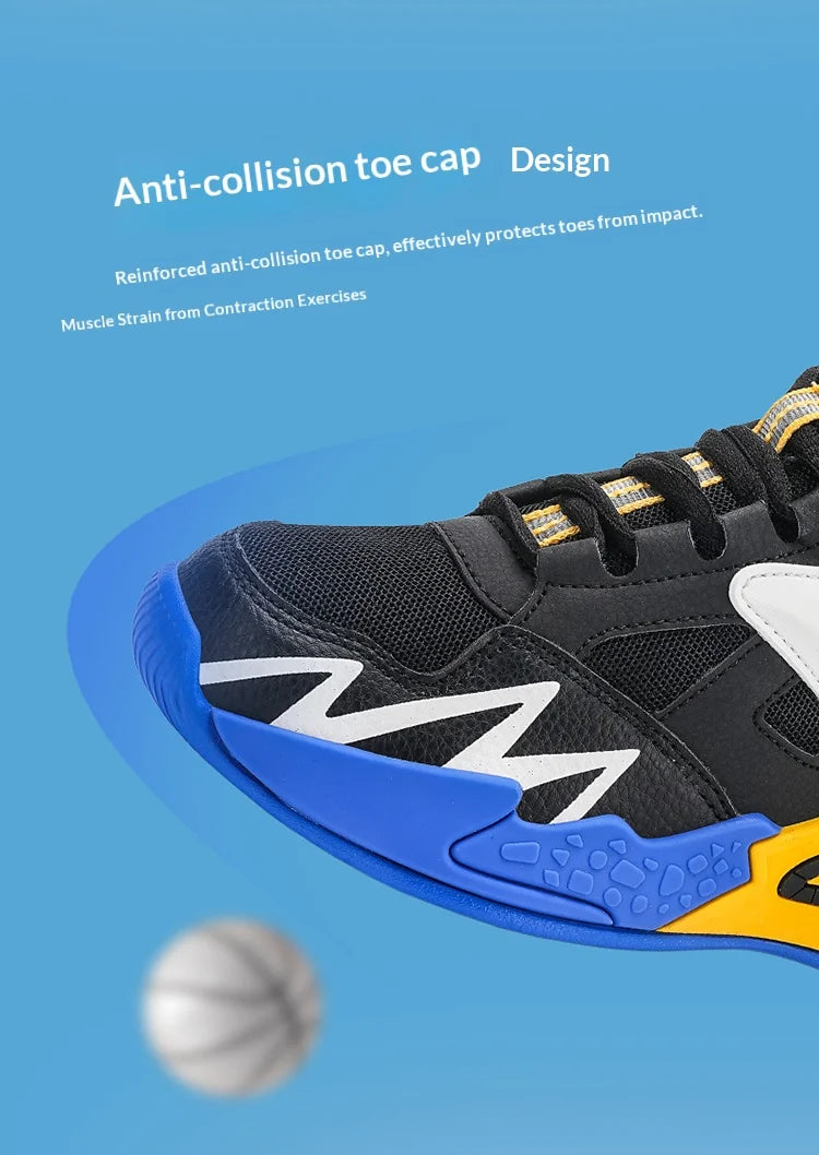 A pair of children's four-season mesh high-top basketball shoes, wear-resistant basketball shoes, sizes 33-40，HL-999
