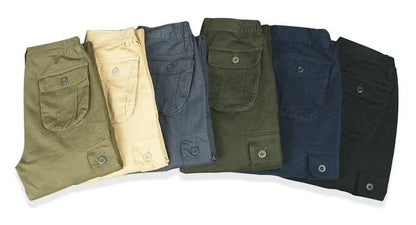 New Men Cargo Pants Pants 6 Pockets Fashion Cargo Pants Quality Cotton Outdoor Male Casual Pants