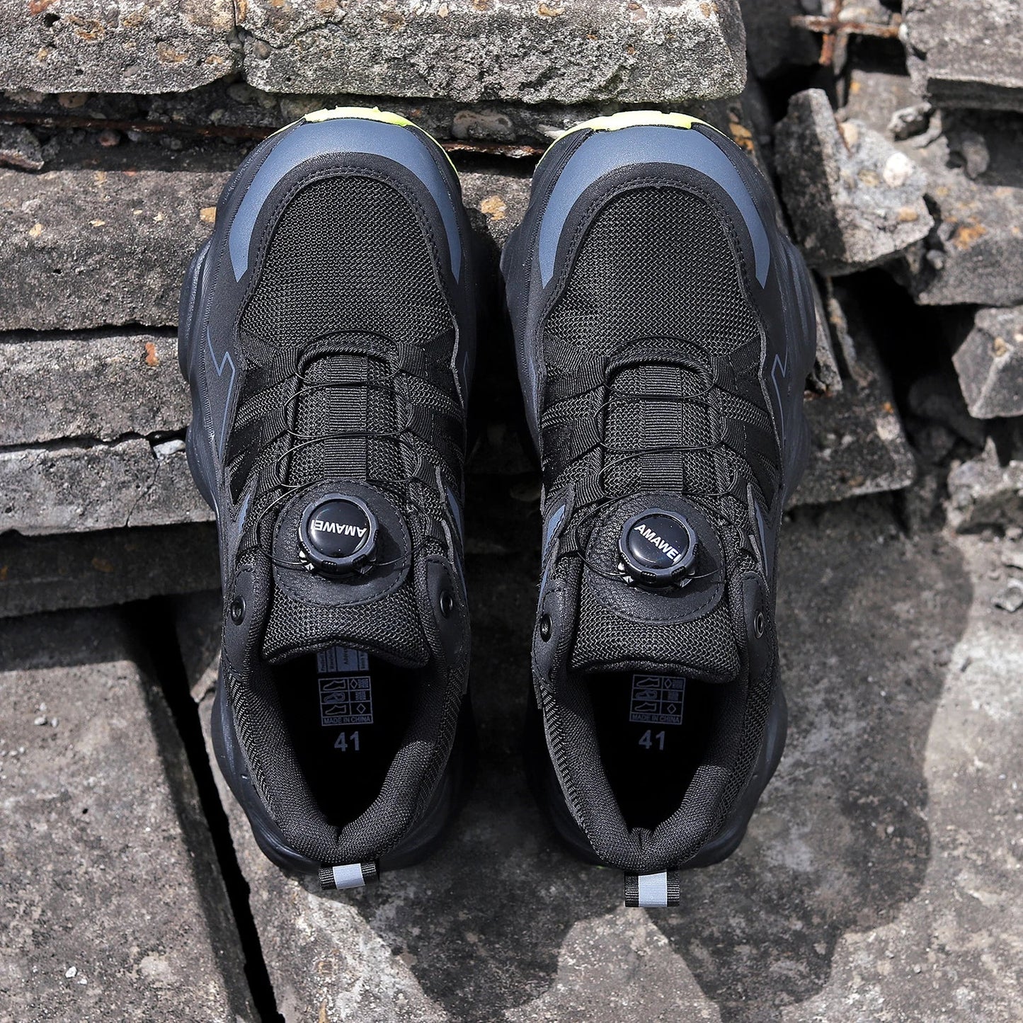 Steel Toe Safety Shoes Men, Anti-Puncture Anti-Smash Non Slip Industrial Work Boots, Lightweight CE New Work Safety Shoes