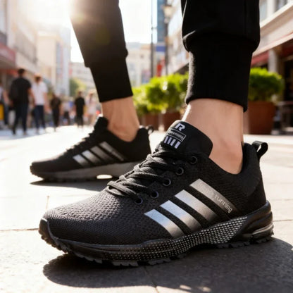 2025 Hot Sale Men's Running Shoes Keep Running Breathable Mesh Sneakers Lightweight Outdoor Gym Jogging Trainers Comfort Shoes