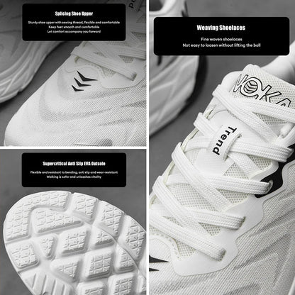 Men's Running Shoes Lightweight Breathable Comfortable Cushioned Sneakers for Walking Gym Casual Wear Athletic Shoes