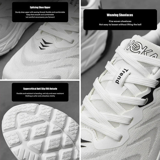 Men's Running Shoes Lightweight Breathable Comfortable Cushioned Sneakers for Walking Gym Casual Wear Athletic Shoes