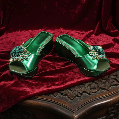2026 Newest INS Style Wine Color Elegant Women Heels Nigeria Popular Designer African Ladies Shoes And Bag Set for Wedding