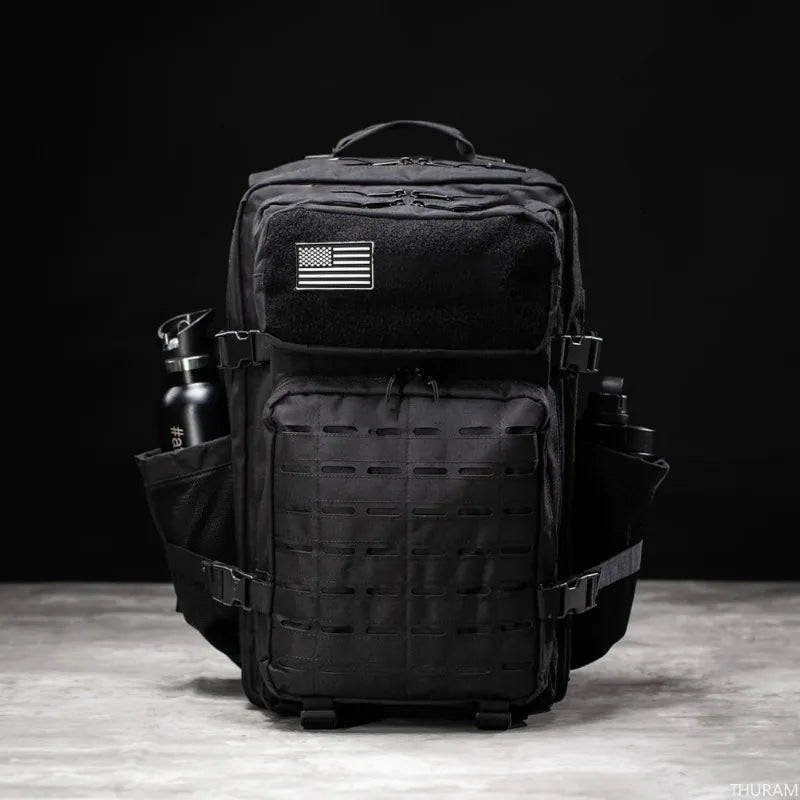 25L/50L Tactical Backpack Bag Hunting MOLLE Backpack GYM For Men EDC Outdoor Hiking Rucksack Witch 2 Bottle Holders