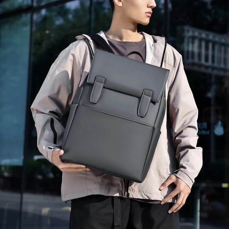 Cross-border New Men's Backpack High-end Casual Versatile Business Laptop Bag Daily Commute Large Capacity Backpack