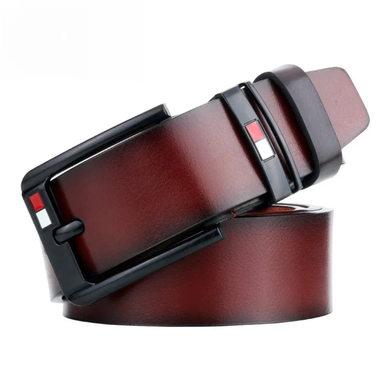 Fashion Vintage Style Men Waist Belt High Quality PU Leather Strap Belts Jeans Leisure Waistband Suit Pants Belt