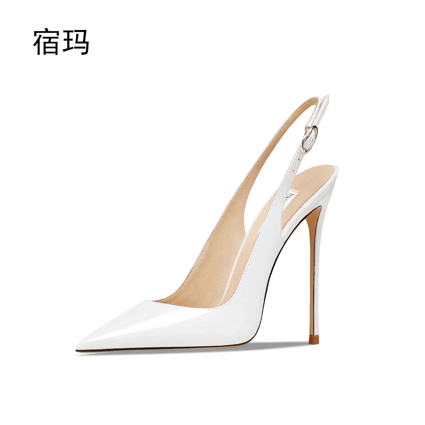 Matte black sandals, women's new style, slim heel, shallow mouth, versatile, toe cap, back strap, work high heels