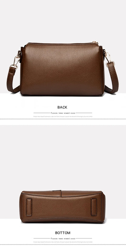 Genuine Brand Luxury Handbags Women Bags Designer Top Quality Soft Leather Shoulder Bags for Women Female Crossbody Bag Handbags