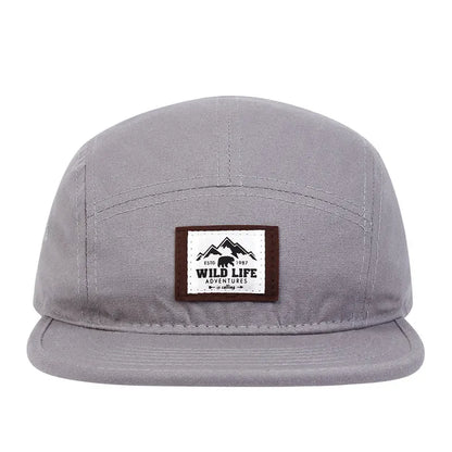 Cotton 5 Panel Baseball Cap Snapback Caps Bone Gorras Hombre Originales Hip Hop Hats For Men Women Adjustable