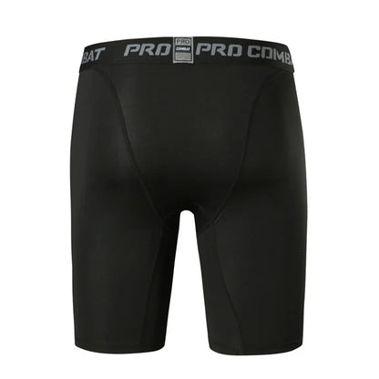 Sports Fitness Pants Men's Basketball Shorts Workout Tights Gym Running Training