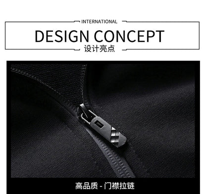 Male Casual Loose Sets Jacket+Pant+sweatshirts 3 Piece Men Set Tracksuits Men Gym Plus Size Sportswear Spring Autumn Men Sets