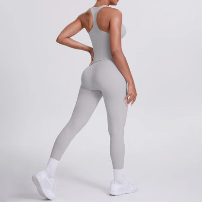 Yoga Top Set Fitness Gym Suit Training Sleeveless Sport Gym Tops Crossover Back Sports Underwear Tummy Control Slimming