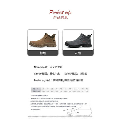 New Insulation 6KV Safety Shoes Men-Anti-Smash,Anti-Pierce Scald-Proof Welding Boots, Indestructible Work Boots for Men, Durable