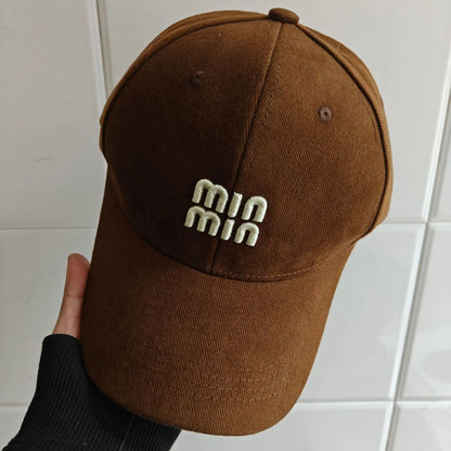 Korean Version High-quality Hard-top Baseball Cap Women Men Spring Autumn Versatile Embroidery Suncap Male Female Classic Hat