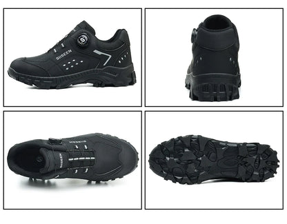 Men's Steel Head Safety Shoes Puncture And Smash Resistant Lightweight Sole Breathable Upper for Outdoor Workshop Work Shoes