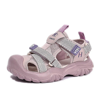 Luxury Kids Shoes Girls Sandals Breathable Non-slip Water Beach Outdoor Shoes Sneaker Children Sports Sandals for Boy