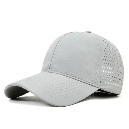 56-62cm Large Size Summer Baseball Cap Men Women Breathable Mesh Trucker Hat Snapback Cap Quick Dry Visor Outdoor Sports Sun Hat