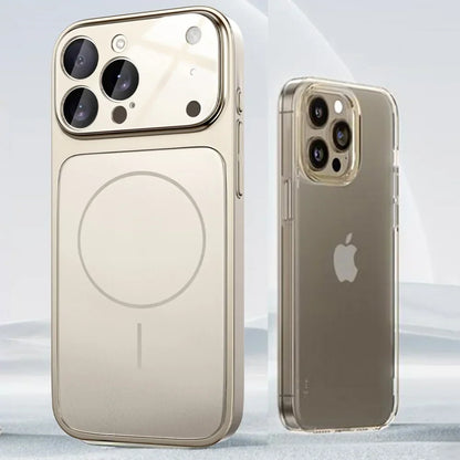 Magsafe Matte Armor Case For iPhone 17 Air 16 15 14 13 Pro Max Funda Wireless Charging Hard Magnetic Cover