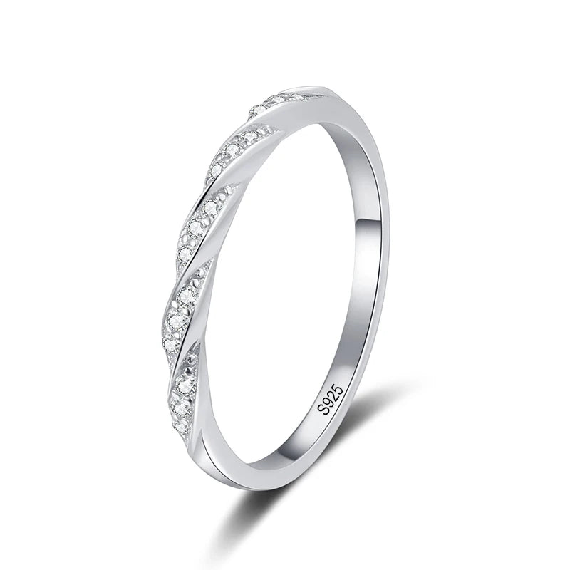 All Moissanite Lab Diamond Ring for Women 925 Sterling Silver Rings with Gold Plated Wedding Bridal Proposal Promise Band