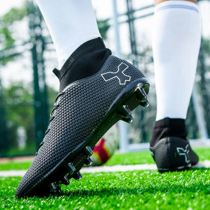 Quality Soccer Cleats for Men Soccer Shoes Society Boys Football Boots Children Football Shoes Sneakers Unisex Soccer Boots